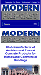 Mobile Screenshot of modernprecast.com